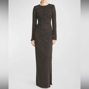 ML Monique Lhuillier Lorelei‎ Crystal Net Gown- NWT